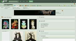Desktop Screenshot of carvingnations.deviantart.com