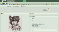 Desktop Screenshot of abitcrazy.deviantart.com