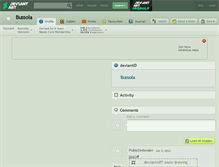 Tablet Screenshot of bussola.deviantart.com