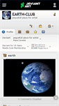 Mobile Screenshot of earth-club.deviantart.com