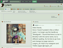 Tablet Screenshot of muddgutts.deviantart.com