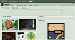 Desktop Screenshot of evgen1us.deviantart.com