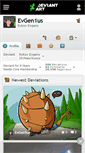 Mobile Screenshot of evgen1us.deviantart.com