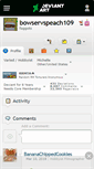 Mobile Screenshot of bowservspeach109.deviantart.com