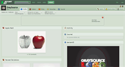 Desktop Screenshot of graysource.deviantart.com