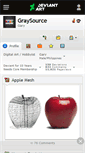 Mobile Screenshot of graysource.deviantart.com