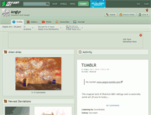 Tablet Screenshot of angiyr.deviantart.com