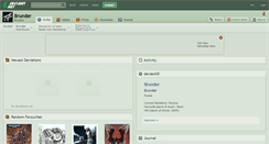 Desktop Screenshot of brunder.deviantart.com