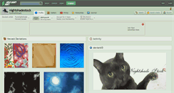 Desktop Screenshot of nightshadestock.deviantart.com