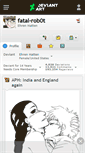 Mobile Screenshot of fatal-rob0t.deviantart.com