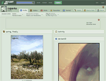 Tablet Screenshot of cupavko.deviantart.com