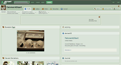 Desktop Screenshot of falconeratheart.deviantart.com