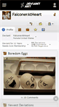 Mobile Screenshot of falconeratheart.deviantart.com
