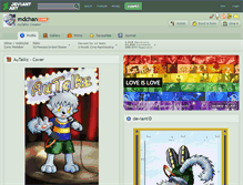 Tablet Screenshot of mdchan.deviantart.com