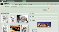 Desktop Screenshot of cacos-incolor.deviantart.com
