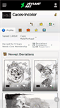 Mobile Screenshot of cacos-incolor.deviantart.com