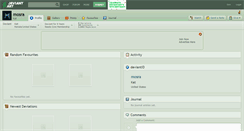 Desktop Screenshot of mosra.deviantart.com