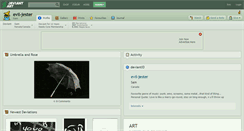 Desktop Screenshot of evil-jester.deviantart.com