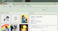 Desktop Screenshot of edoroku.deviantart.com