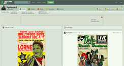 Desktop Screenshot of kyohazard.deviantart.com