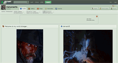 Desktop Screenshot of manuroartis.deviantart.com