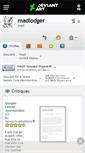 Mobile Screenshot of madlodger.deviantart.com