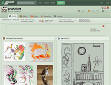 Tablet Screenshot of gescheitert.deviantart.com