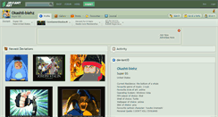 Desktop Screenshot of okashii-blehz.deviantart.com