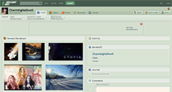 Desktop Screenshot of charminghalliwell.deviantart.com