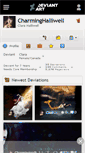 Mobile Screenshot of charminghalliwell.deviantart.com