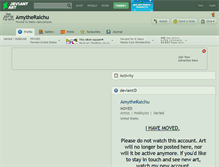 Tablet Screenshot of amytheraichu.deviantart.com
