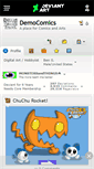 Mobile Screenshot of democomics.deviantart.com
