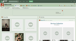 Desktop Screenshot of kebeca1690.deviantart.com