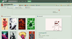 Desktop Screenshot of machinegun202.deviantart.com