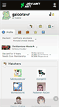 Mobile Screenshot of galoorawr.deviantart.com
