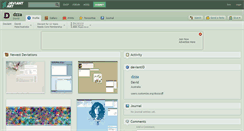 Desktop Screenshot of dzza.deviantart.com