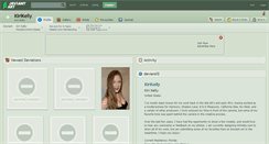 Desktop Screenshot of kirikelly.deviantart.com