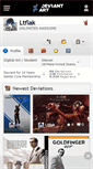 Mobile Screenshot of ltflak.deviantart.com