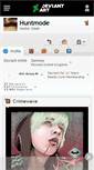 Mobile Screenshot of huntmode.deviantart.com