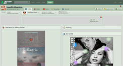 Desktop Screenshot of headfirstfearless.deviantart.com