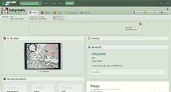 Desktop Screenshot of indisputably.deviantart.com
