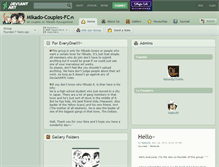 Tablet Screenshot of mikado-couples-fc.deviantart.com