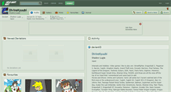 Desktop Screenshot of divinekyuubi.deviantart.com