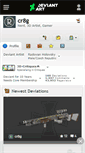 Mobile Screenshot of cr8g.deviantart.com