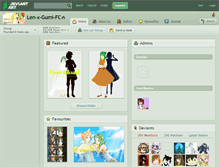 Tablet Screenshot of len-x-gumi-fc.deviantart.com