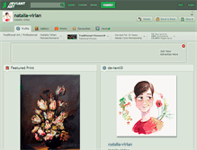 Tablet Screenshot of natalia-virlan.deviantart.com