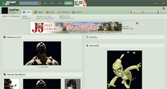Desktop Screenshot of aedrian.deviantart.com