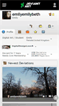 Mobile Screenshot of emilyemilybeth.deviantart.com