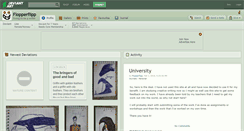 Desktop Screenshot of flopperflipp.deviantart.com