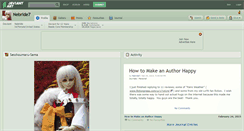 Desktop Screenshot of nebride7.deviantart.com